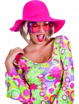 Chapeau estival rose femme accessoire