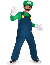 Deguisement Déguisement Luigi Deluxe Enfant Héros
