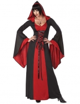 Deguisement Déguisement robe maléfique à capuche femme Spécial Halloween