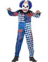 Déguisement clown arlequin enfant Halloween 
