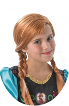 Deguisement Perruque Anna La Reine des Neiges Pour Enfants