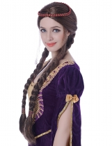 Deguisement Perruque médiévale femme 