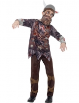 Déguisement zombie viking enfant Halloween costume