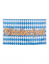 Deguisement Bannière en tissu Oktoberfest 90 x 150 cm 