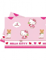 Deguisement Nappe en plastique Hello Kitty 120 x 180 cm Vaisselles Jetables