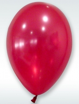 Deguisement 50 Ballons rouges métallisés 30 cm 