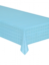 Deguisement Nappe en rouleau papier damassé bleu pastel 6 mètres 