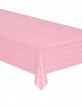 Deguisement Nappe en rouleau papier damassé rose pastel 6 mètres 