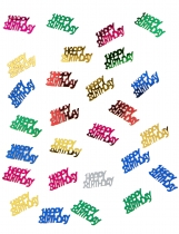 Deguisement Confettis Happy Birthday 15g Cotillons et Confettis