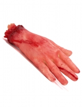 Main coupée ensanglantée Halloween accessoire