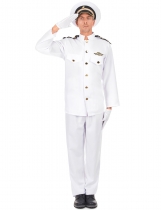 Deguisement Déguisement uniforme d'officier de la marine homme Homme