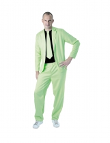 Costume fashion vert fluo adulte costume