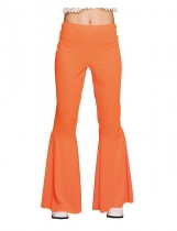 Pantalon disco orange femme costume