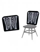 Deguisement Housse de chaises squelette 38 X 48 cm Halloween 