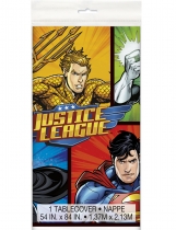 Deguisement Nappe plastique Justice League  137 x 213 cm 