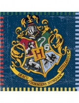 Deguisement 16 Serviettes en papier Harry Potter  33 x 33 cm 