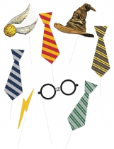 Deguisement Kit photobooth 8 pièces Harry Potter 