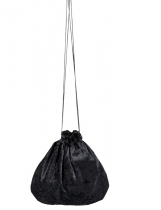Deguisement Sacoche velours noir 27 cm Les sacs
