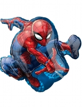 Deguisement Ballon aluminium Spiderman  43 x 73 cm 