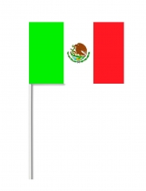 Drapeau papier Mexique 14x21 cm accessoire