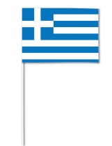 Deguisement Drapeau papier Grèce 14 x 21 cm Drapeaux et Déco Pays