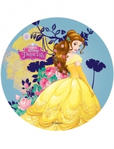 Deguisement Disque azyme Princesses Disney  Belle 14,5 cm 