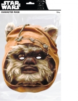 Deguisement Masque carton Ewok Star Wars 