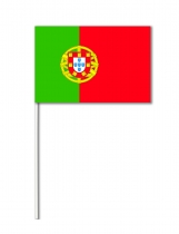 Drapeau papier Portugal 14 x 21 cm accessoire
