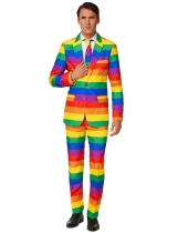 Deguisement Costume Mr. Rainbow Suitmeisterhomme Tailles XL