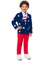 Deguisement Costume Mr. USA enfant Opposuits Garçons
