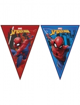 Deguisement Guirlande fanions Spiderman 2,3 m x 25 cm 