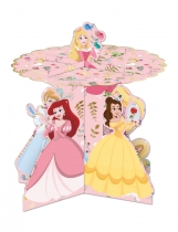 Deguisement Présentoir à cupcakes en carton premium Princesses Disney 
