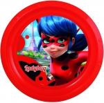 Deguisement Assiette plate en plastique Ladybug 21 cm 