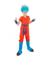 Deguisement Déguisement Goku Saiyan Super Dragon ball enfant Héros