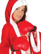 Gants de boxe rouge enfant accessoire