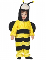 Déguisement combinaison abeille avec capuche bébé costume