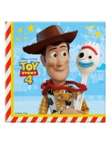 Deguisement 20 Serviettes en papier Toy Story 4 33 x 33 cm 