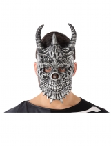 Masque dragon gris adulte accessoire