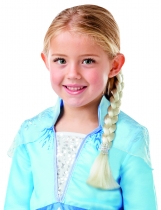 Deguisement Tresse blonde Elsa La reine des neiges Pour Enfants