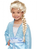 Deguisement Perruque luxe Elsa La Reine des Neiges 2 fille Pour Enfants