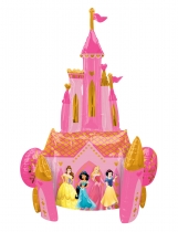 Deguisement Ballon aluminium château recto verso Princesses Disney 88 x 139 cm 