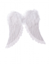 Ailes d'ange blanches 42 x 46 cm accessoire