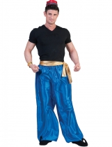 Pantalon bleu danseur du désert homme costume