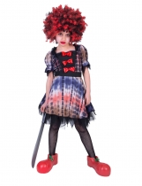 Deguisement Déguisement clown effrayant fille Halloween Enfants