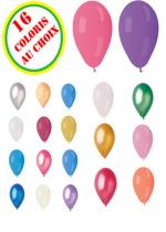 10 Ballons Nacrés accessoire