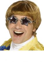 Perruque Elton John accessoire