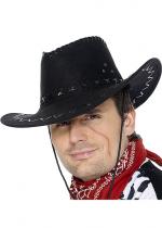 Chapeau CowBoy Texas Noir accessoire