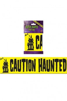 Bande Caution Haunted accessoire
