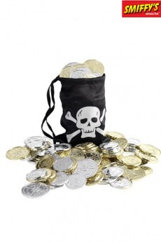 Bourse de Pirate avec Pièces accessoire