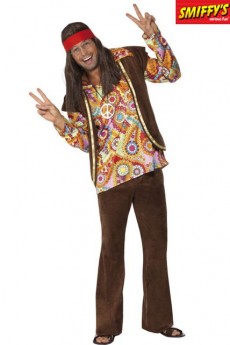 Déguisement Psychédélique Hippie costume